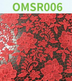 乳白色の化学レース